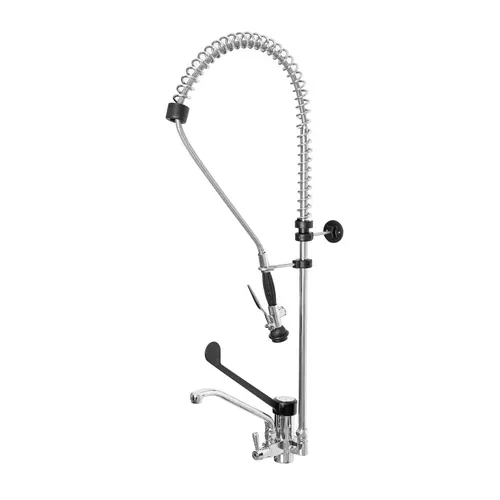  HorecaTraders Spülhahn | Edelstahl | Kranhöhe 106 cm 