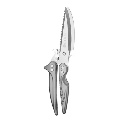  HorecaTraders Wild- und Geflügelschere | Zerlegbar | Edelstahl und Aluminium 