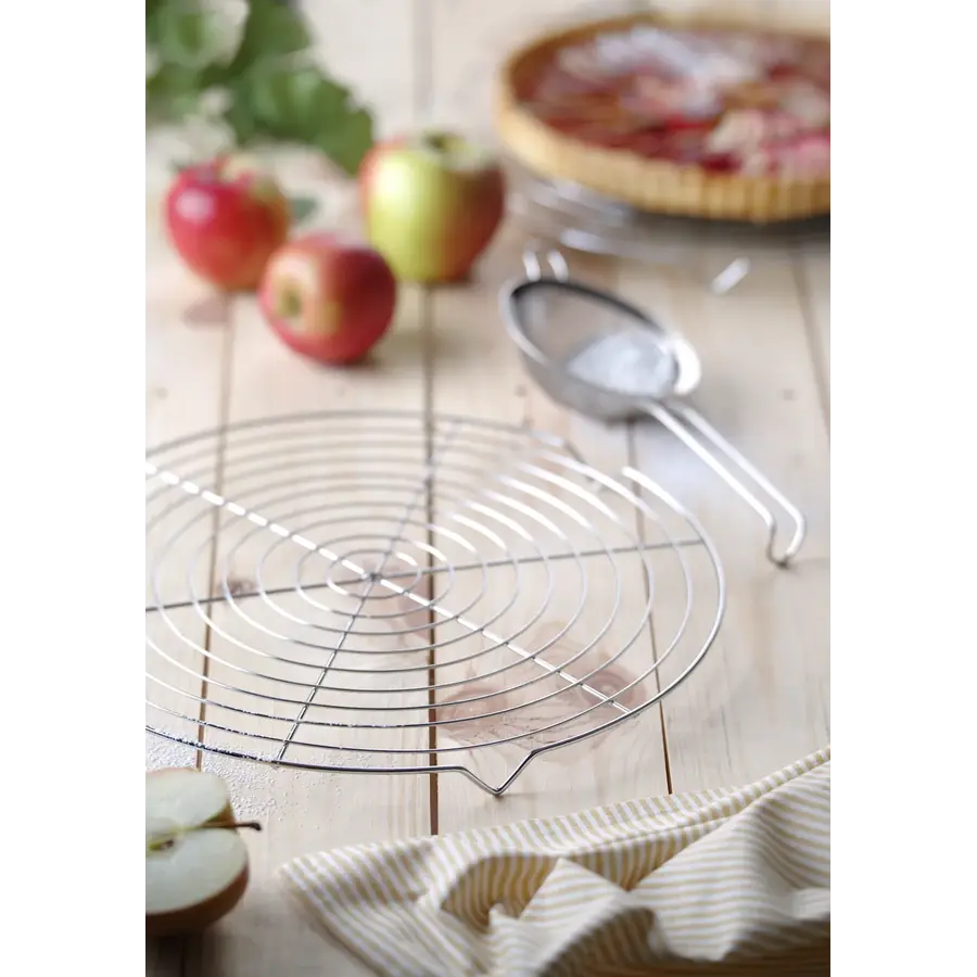 Kuchengitter | Für Kuchen | Edelstahl | ⌀32 x (H)2 cm