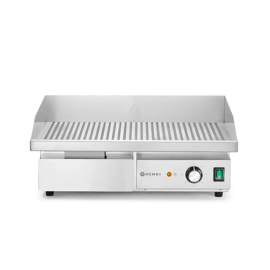 Bakplaat | Geribbeld | 220v | 55x43x(h)24cm