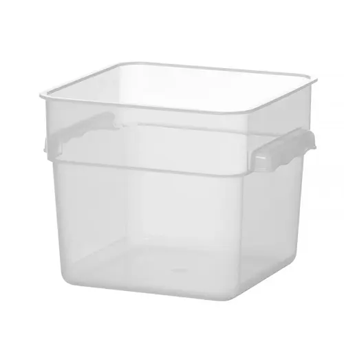  HorecaTraders Voedselcontainer | Schaalverdeling | Polypropylene| −40°C tot +70°C | 190x190x(h)180cm 