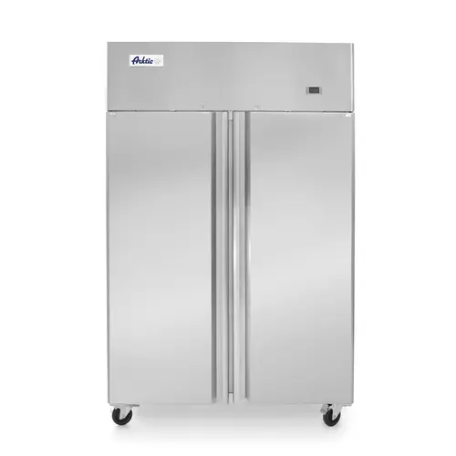  HorecaTraders Gefrierschrank | 2 Türen | 900 l | 4 Rollen | -22/-17 °C | 120 x 74 x (H) 195 cm 