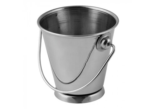  HorecaTraders Serving bucket | Stainless steel | Handle | 3 sizes 