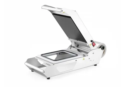  HorecaTraders Kompaktes Traysealergerät | 230 Volt | 700 Watt | 61 x 21,4 x 19 cm 