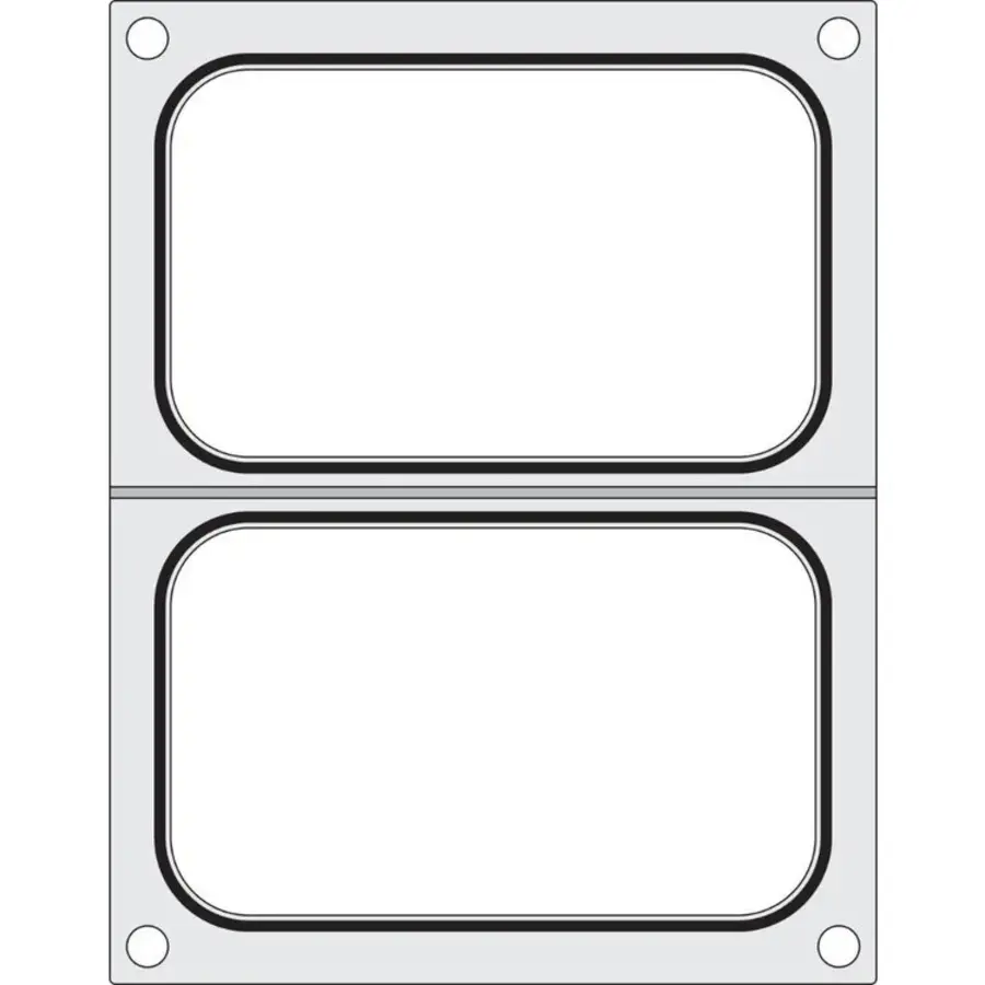Sealframe voor Traysealer | 2x 178x113mm