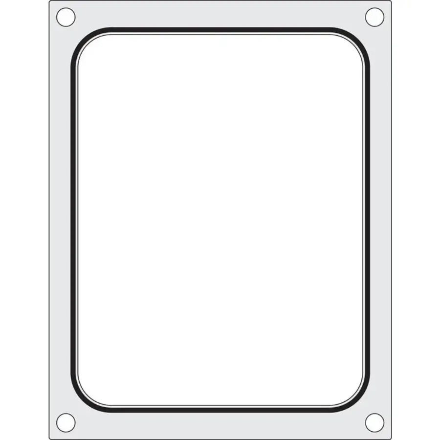 Cadre de scellage pour scelleuse de barquettes | 227 x 178 mm