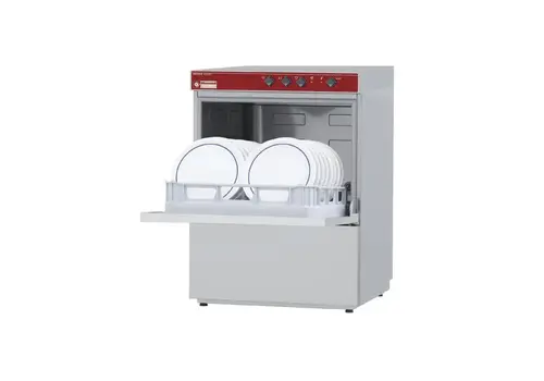  Diamond Lave-vaisselle professionnel | Panier 50 x 50 cm | 230 V | Pompe de vidange | Lavage actif | 051D/6M-PS 