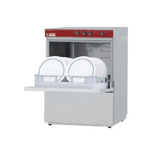  Diamond Lave-vaisselle professionnel | Panier 50 x 50 cm | 230 V | Pompe de vidange | Lavage actif | 051D/6M-PS 