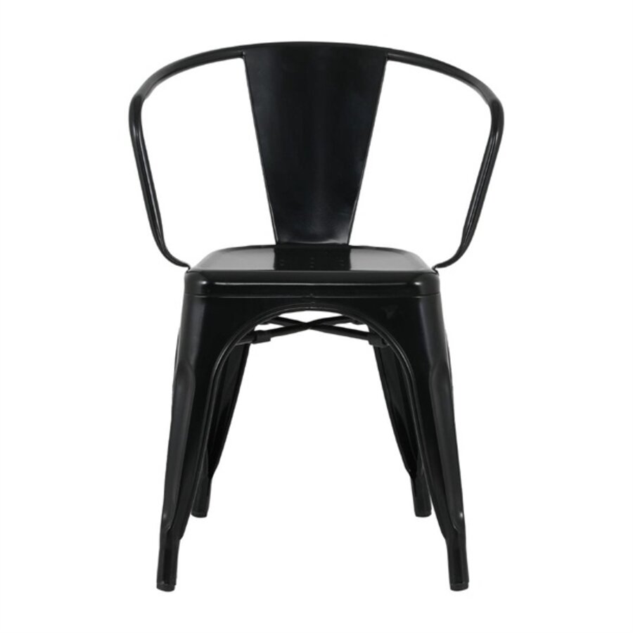 Bolero Armchairs | Black (4 pieces)