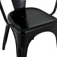 Bolero Armchairs | Black (4 pieces)