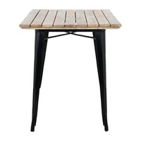 Bolero | Dining table with mango wood top | Black legs | 1200mm