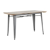 Bolero | Dining table with mango wood top | Black legs | 1200mm