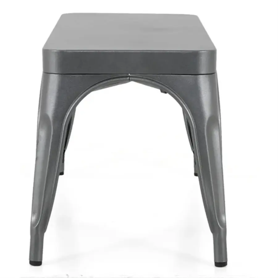 Bench | Metal | Bolero | Dark Gray | 100cm | 2 pieces
