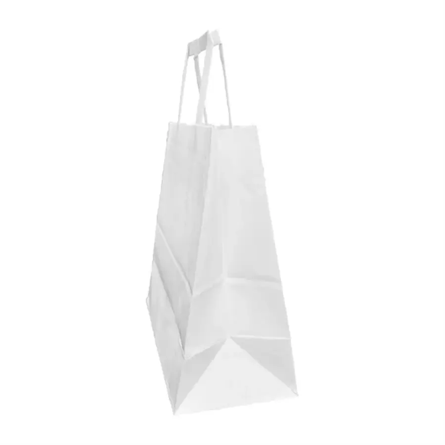 White bags | Paper | Medium | 250 pieces