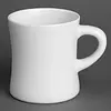 HorecaTraders Tasses | 300 ml | Porcelaine | 9,2 cm (H) x 8,2 cm (Ø) | Lot de 6