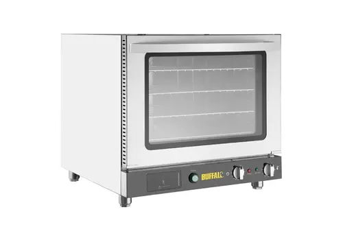  HorecaTraders Buffalo Convection Oven | 4 baking trays | 460x330 mm | Electric 
