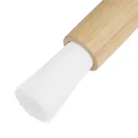 Round pastry brush | 25 mm | Wooden handle | PP bristles