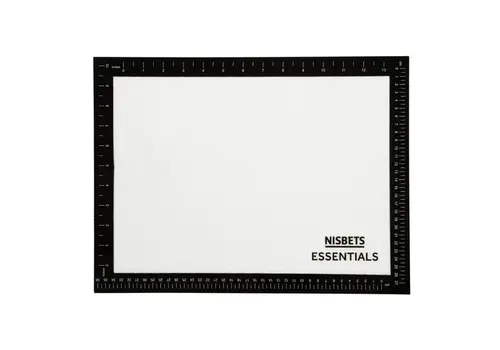  HorecaTraders Silicone baking mat | 400x300 mm | Food grade | Black 