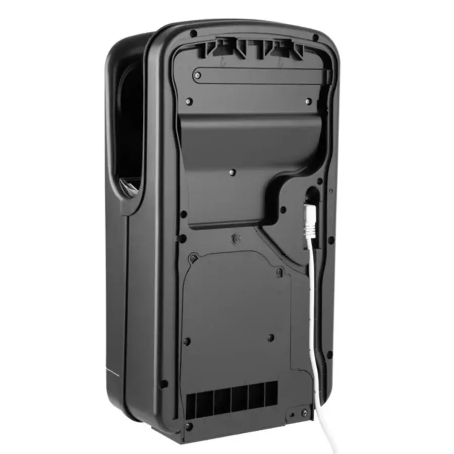 Handdroger straalstroom | Zwart | 61x35x24 cm | IPX4 | HEPA-filter