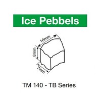 Crushed Ice Machine | 85kg/24h | 20 kg bunker | 500x660x690mm