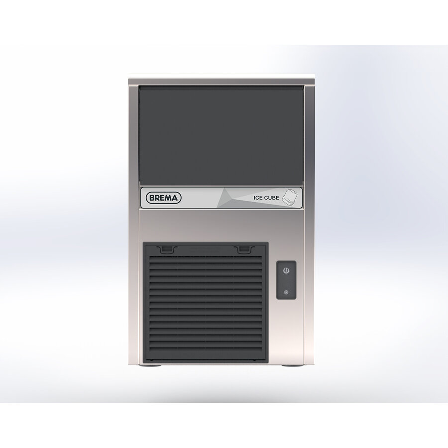 Ice cube machine CB | 48 kg/24h | 25 kg hopper | Air-cooled | 497x592x797 mm