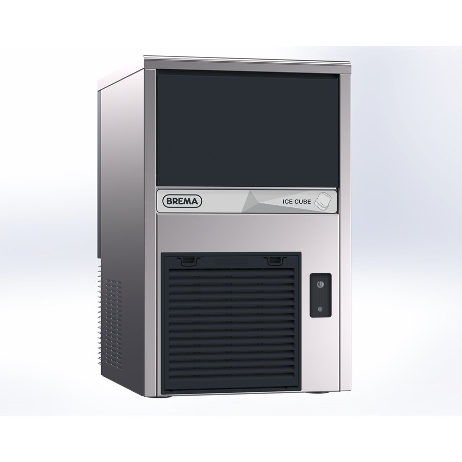 Ice cube machine CB | 48 kg/24h | 25 kg hopper | Air-cooled | 497x592x797 mm