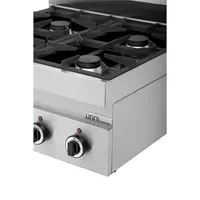 Gas stove 4-burner | Table model | 4x 6.5Kw | 70x65x30/54cm