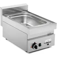 Bain-marie elektrisch | RVS | 1/1 GN | 30-90°C | 230V | 40x65x30(h)cm