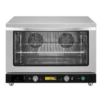 Convection oven with steam | Stainless steel & glass | 110L | 55.8(h) x 68.6(d)cm | Electric 400V