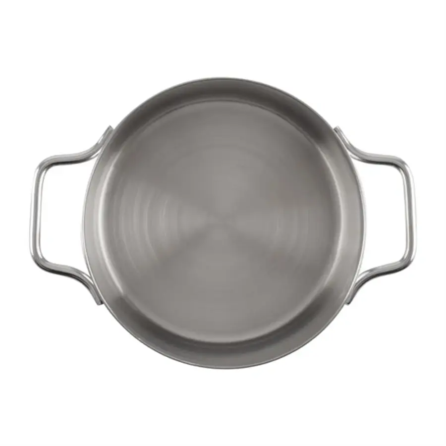 Mini stainless steel frying pan | 675ml | 120(Ø)x60(H)cm