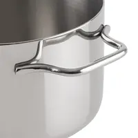 Mini braadpan van RVS | 675ml | 120(Ø)x60(H)cm