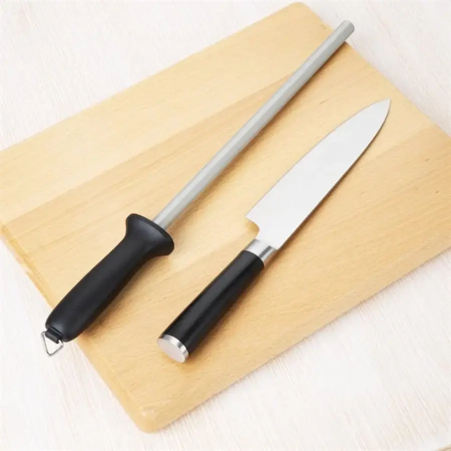 Affûteur de couteaux | Acier diamanté | Longueur : 30,5 cm