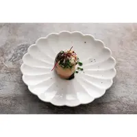 Plate | Scalloped | 17.5cm | 6 pieces