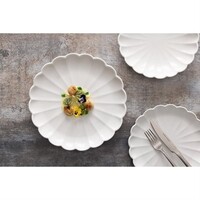 Plate | 27.6cm | Scalloped | 6 pieces