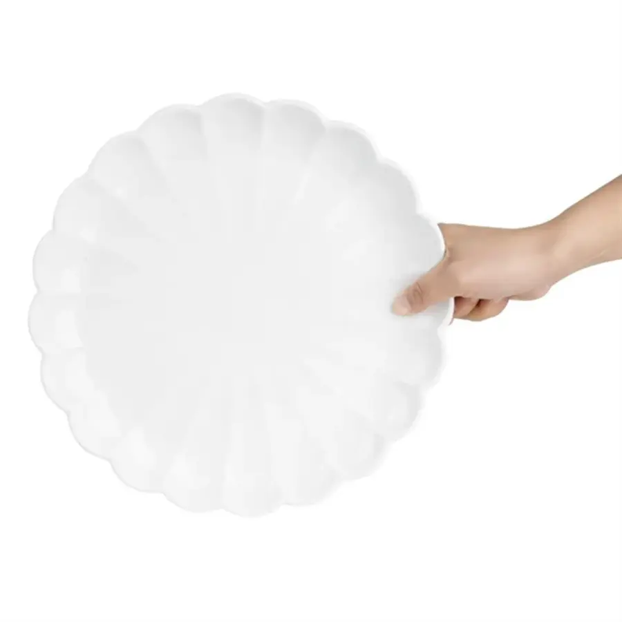 Plate | 27.6cm | Scalloped | 6 pieces