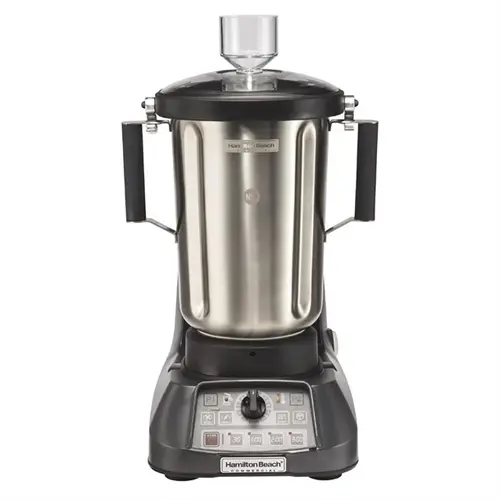  HorecaTraders Mixeur culinaire | Grande capacité | 4 L | Acier inoxydable | 48,1 (H) x 22,7 (L) x 37,8 (P) cm 