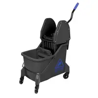 Dweilemmer | Twee Compartimenten | Blauw | 30L