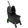 Mop bucket | Two compartments | Green | 30L