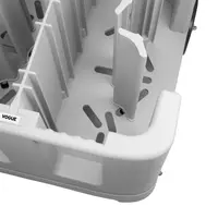 Plate trolley | Adjustable | 240 plates | HPDE | 76.3(h) x 89.7(w) x 95.2(l)cm