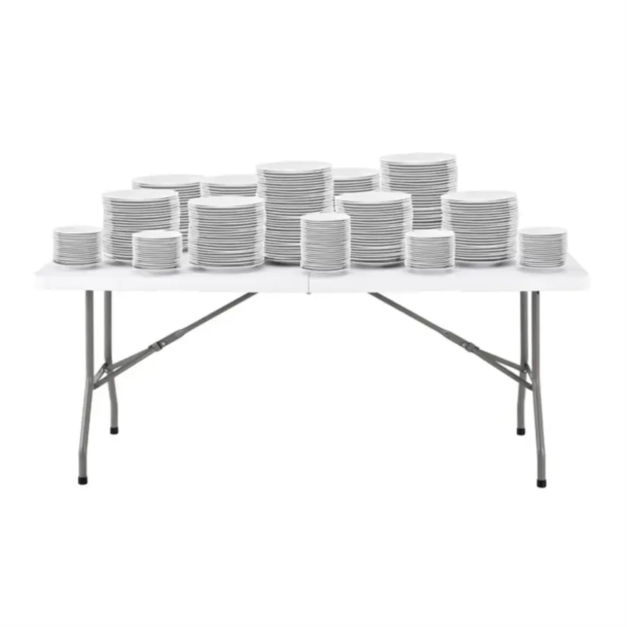 Tisch | Mittelseite | Rechteckig | Weiß | 73,8 (H) x 1836 (L) x 76 (B) cm