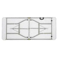 Tisch | Mittelseite | Rechteckig | Weiß | 73,8 (H) x 1836 (L) x 76 (B) cm