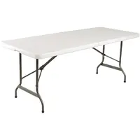 Tafel | Middenvouw | Rechthoek | Wit | 73,8(H)x1836,(L)x76(W)cm