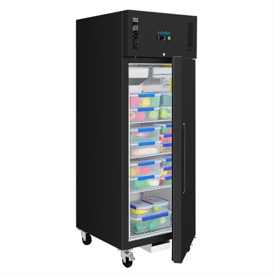 Refrigerator | Upright | Black | 600L | 20(h) x 6.8(w) x 8.1(d)cm