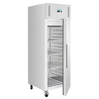 Horeca Koelkast | Staand | Wit | Geforceerde lucht | 600L | 209(h) x 68(b) x 87,5(d)cm | B