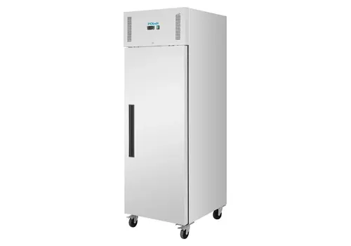  HorecaTraders Commercial Refrigerator | Upright | White | Forced Air | 600L | 209(h) x 68(w) x 87.5(d)cm | W 
