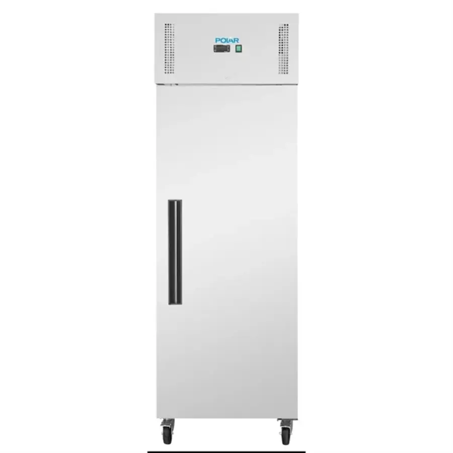 Réfrigérateur commercial | Vertical | Blanc | Ventilation forcée | 600 L | 209 (H) x 68 (L) x 87,5 (P) cm | L