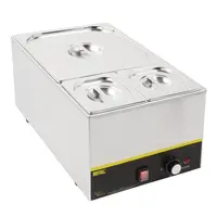 Gastronorm bakken | Set | 2x 1/6 en 2/3 | Met deksel | 15cm diep