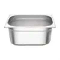 Gastronorm | Baking set | 2x 1/2 + lid | Stainless steel | 18L | 15cm deep
