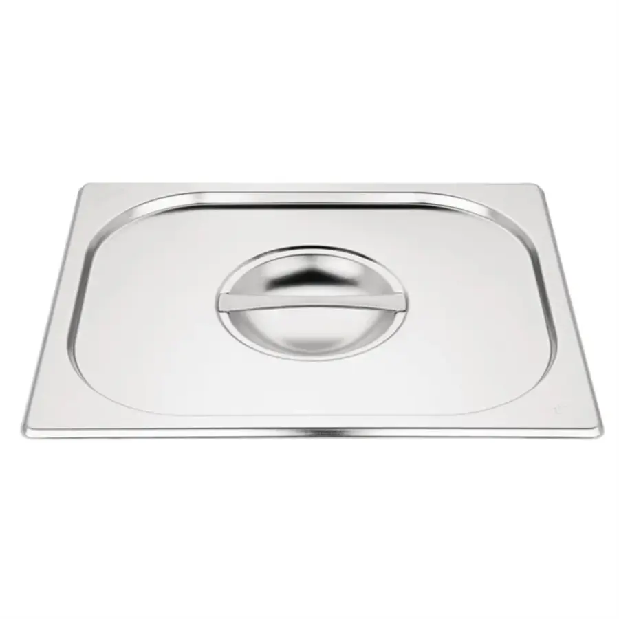 Gastronorm | Baking set | 2x 1/2 + lid | Stainless steel | 18L | 15cm deep