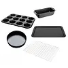 Baking utensils | Set | Non-stick | 5 pieces | 2.21 kg